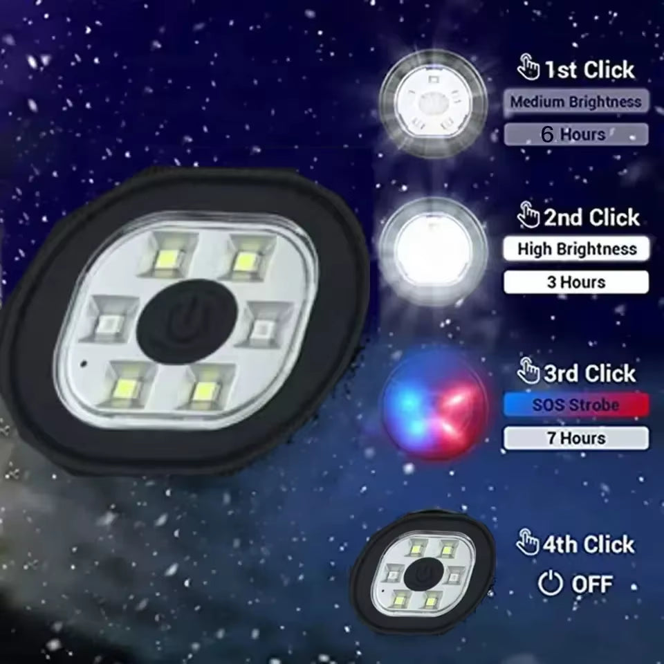 Fashion Warm Beanie LED Hat Bluetooth Wireless Stereo Headset Music Player with MIC Support Dimming LED Light Rechargeable